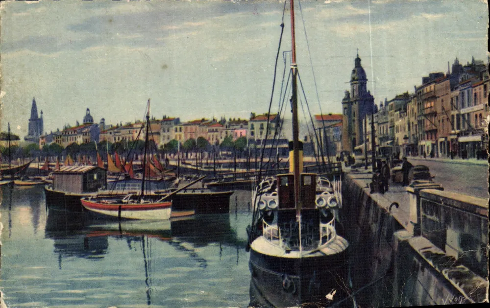La Rochelle (Charente-Inférieure) — Der Hafen und der Quai Duperré — Éditions d'Art Yvon, Paris - Vorderseite
