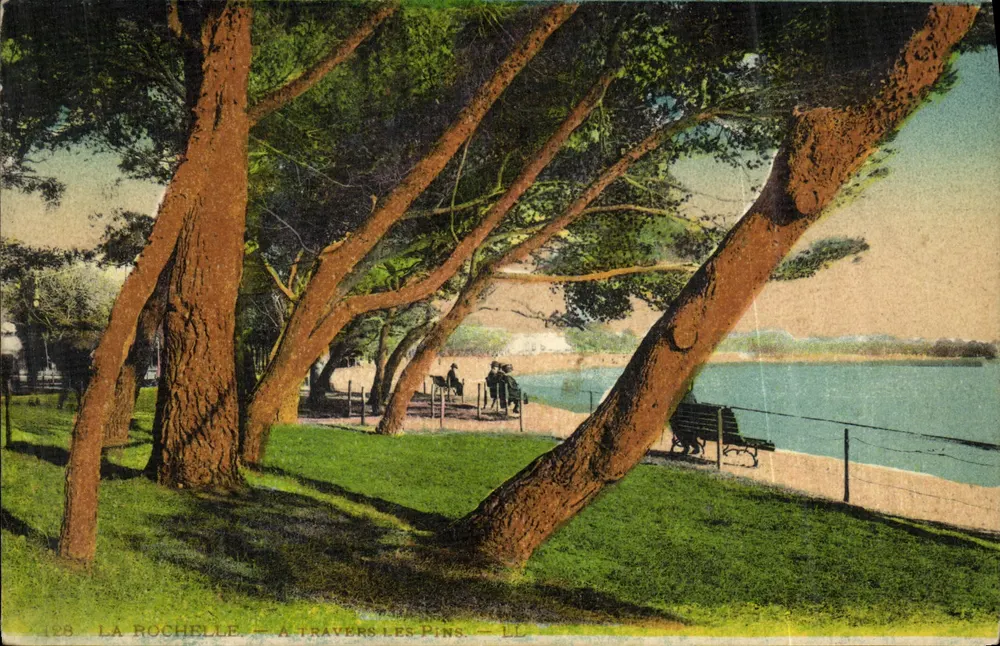 La Rochelle — Através dos Pinheiros — LL 128 - Frente