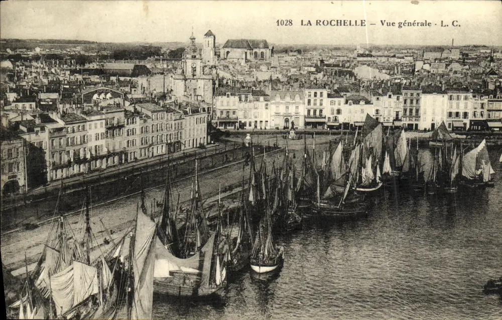 La Rochelle — Vista geral — L. C. — n° 1028 - Frente