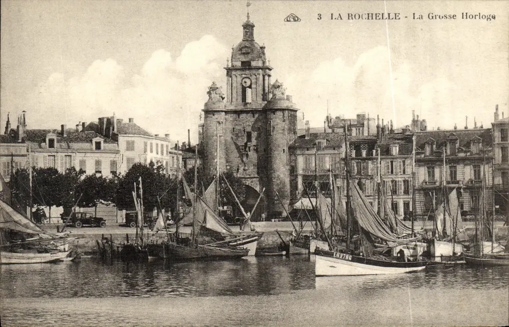 La Rochelle - A Grande Relógio — editor anônimo, n° 3 - Frente