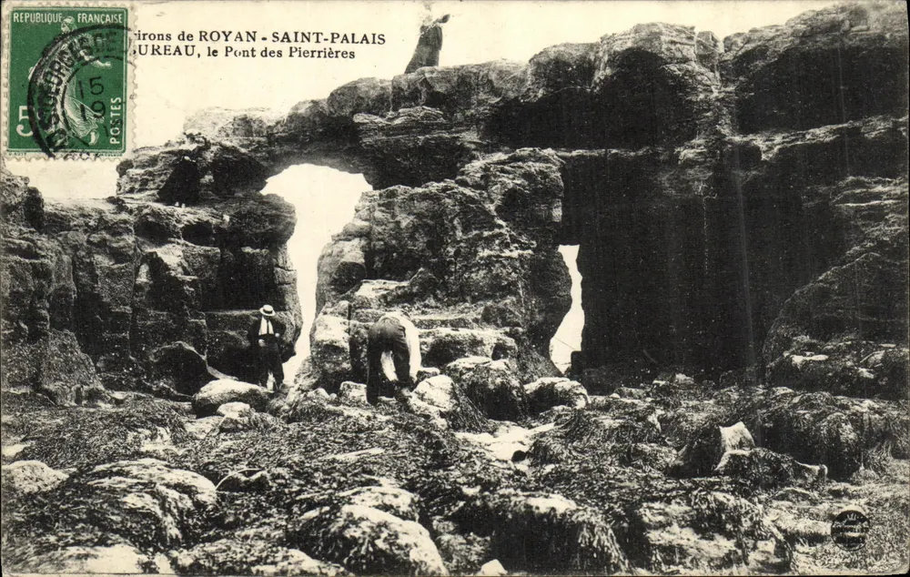Brücke der Pierrières — Royan - Saint-Palais — Verlag Ureaux - Vorderseite