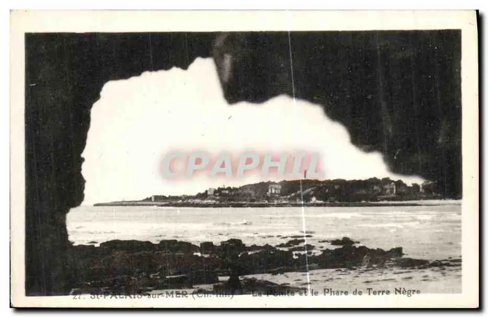 St-Palais-sur-Mer — Die Spitze und der Leuchtturm von Terre Nègre — Ch. Infr - Vorderseite
