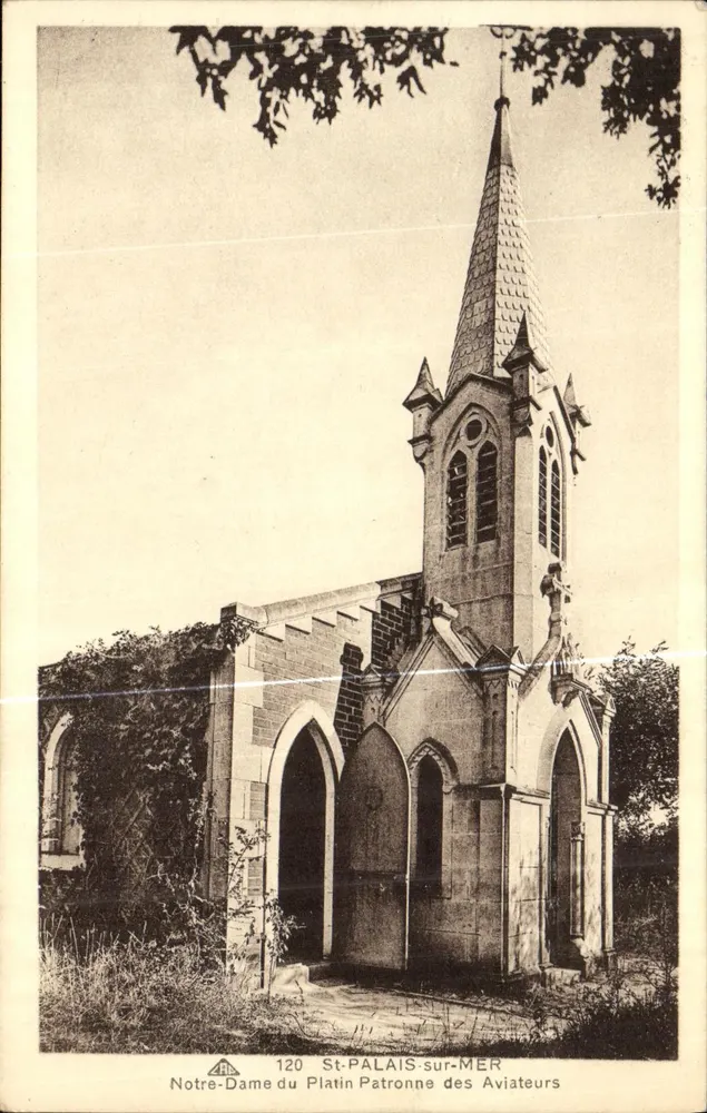 St-Palais-sur-Mer — Kirche Notre-Dame du Platine, Schutzpatronin der Flieger — n° 120 - Vorderseite