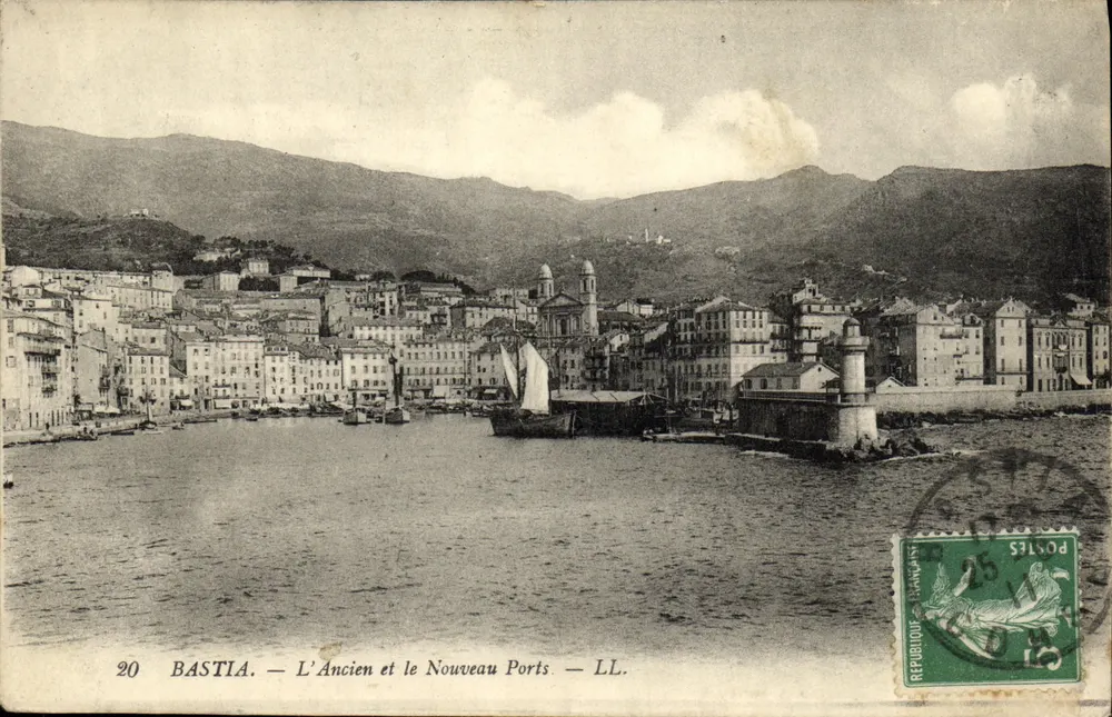 Bastia — Der Alte und Neue Hafen — LL. - Vorderseite