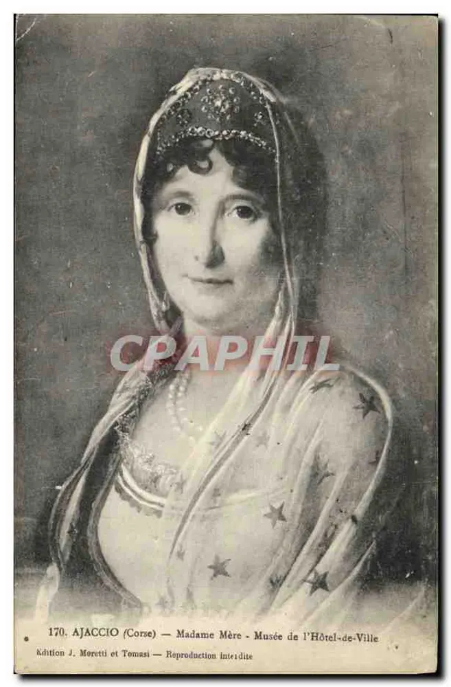 Ajaccio (Korsika) — Madame Mère — Museum des Rathauses — Edition J. Moretti et Tomasi - Vorderseite