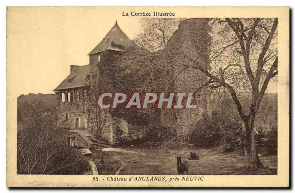Schloss Anglards, nahe Neuvic — La Corrèze Illustrée, n°68 - Vorderseite