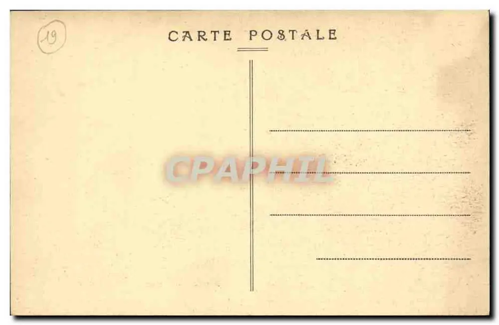 Gorges de la Dordogne — Le Couvent — La Corrèze Illustrée, n°43 - Rückseite