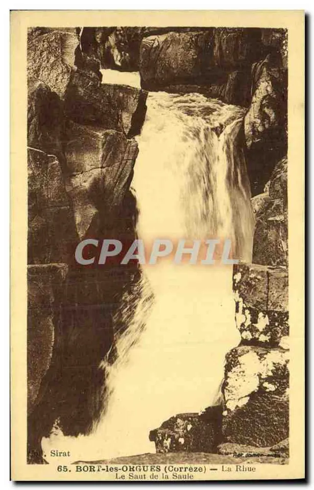 Borfs-les-Orgues (Corrèze) — Der Saut de la Saule — Sirat - Vorderseite