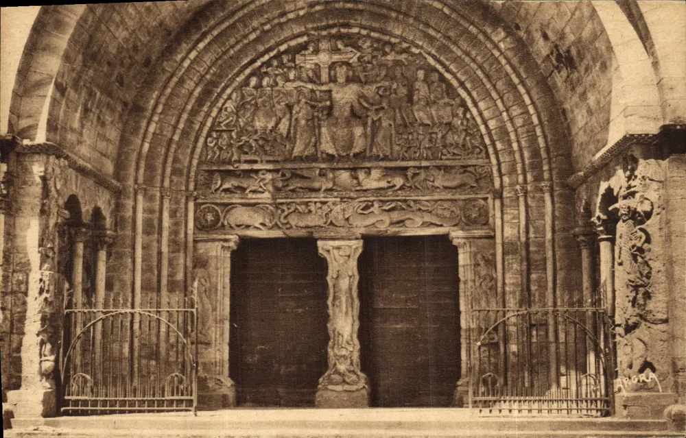Beaulieu-sur-Dordogne — Portal der Kirche — Les Arts Graphiques, Toulouse - Vorderseite
