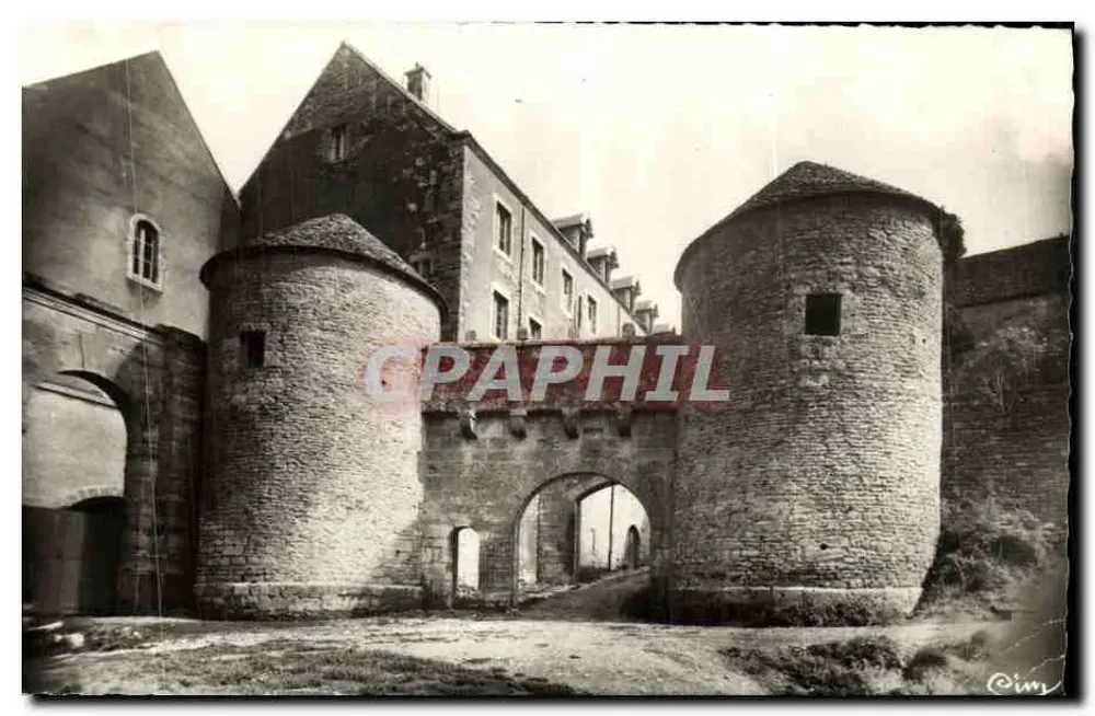 Tor des Val — Ansicht der befestigten Pforte mit zwei runden Türmen — Verlag C. Oim - Vorderseite