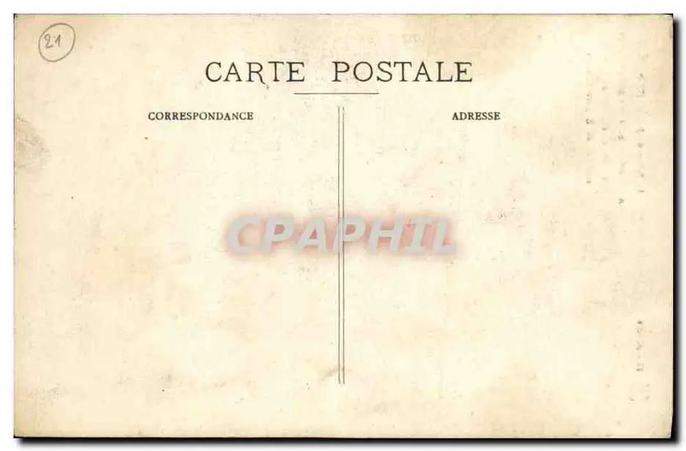 Palácio de Justiça — Dijon — editor R. Béron, n°10 - Verso