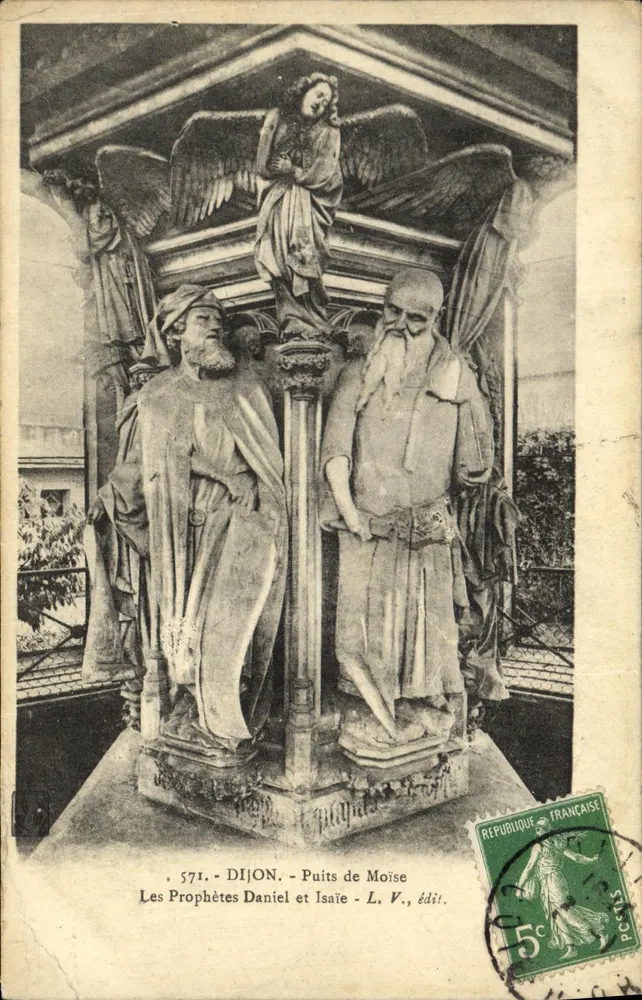Dijon - Poço de Moisés - Os Profetas Daniel e Isaías — L. V., editor - Frente