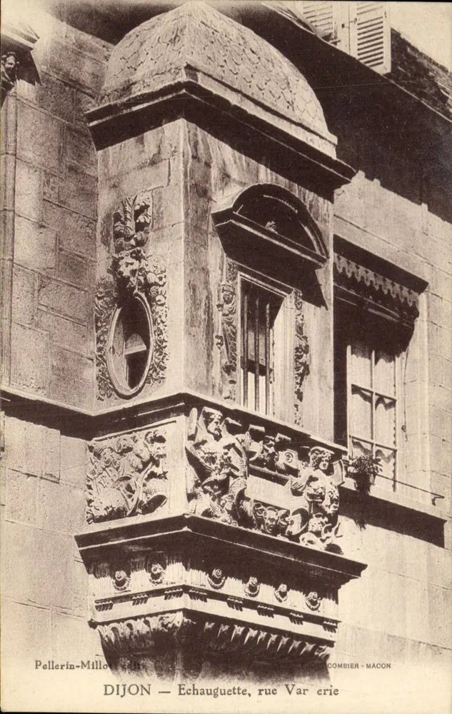 Dijon — Echauguette, rue Varerie — Pellerin-Millot, éditeur - Frente