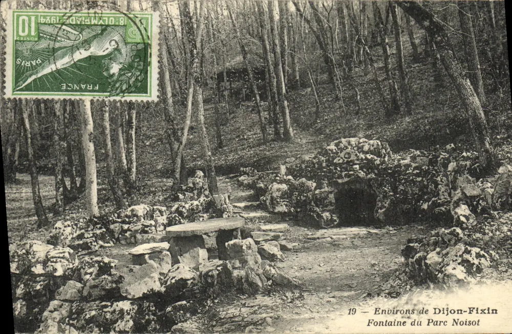 Fontaine du Parc Noisot — Environs de Dijon-Fixin — A. Foch - Vorderseite
