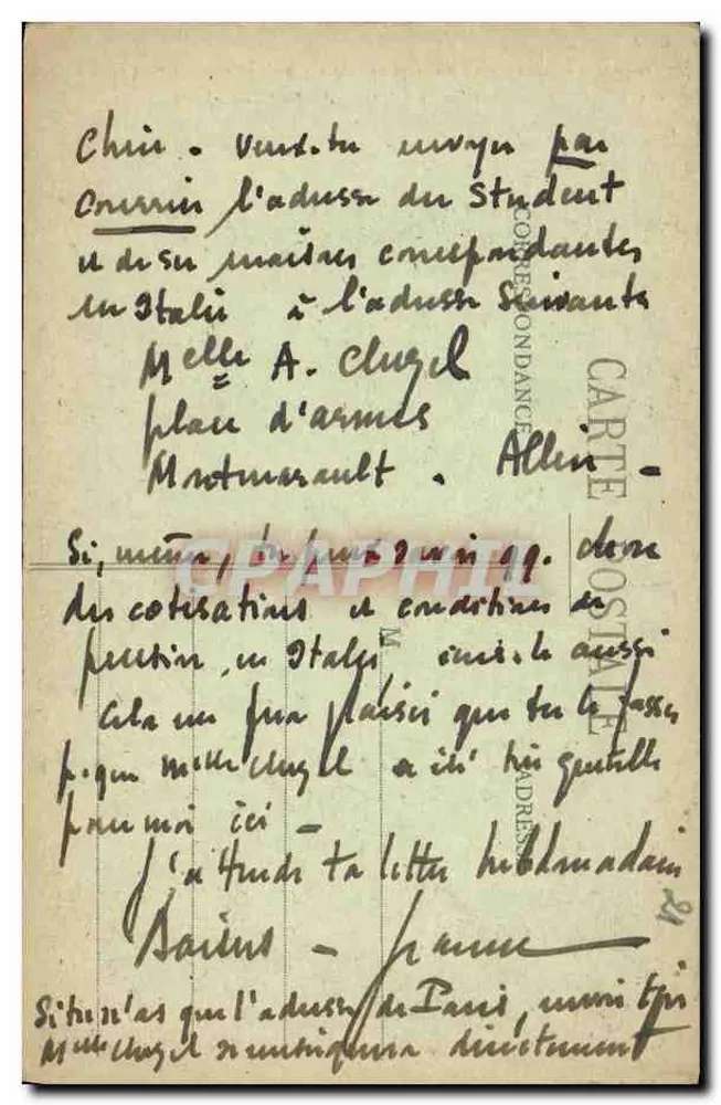 Dijon - Casa Milisand - L. P., editor - Verso