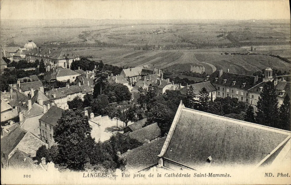 Langres — Ansicht aus der Kathedrale Saint-Mammès — ND. Fotografie n°101 - Vorderseite