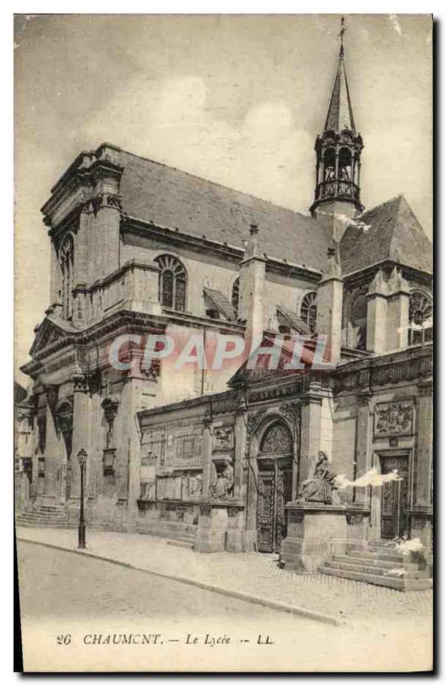 Chaumont — O Liceu — Lévy fils & Cie, Paris - Frente