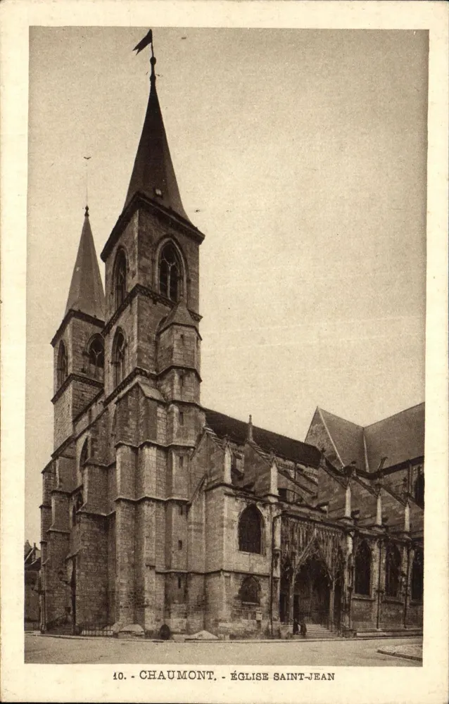 Chaumont - Igreja de São João - Frente