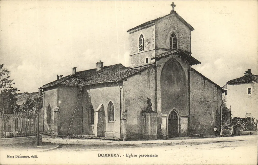 Domremy - Pfarrkirche — Mme Damance, Verlag - Vorderseite