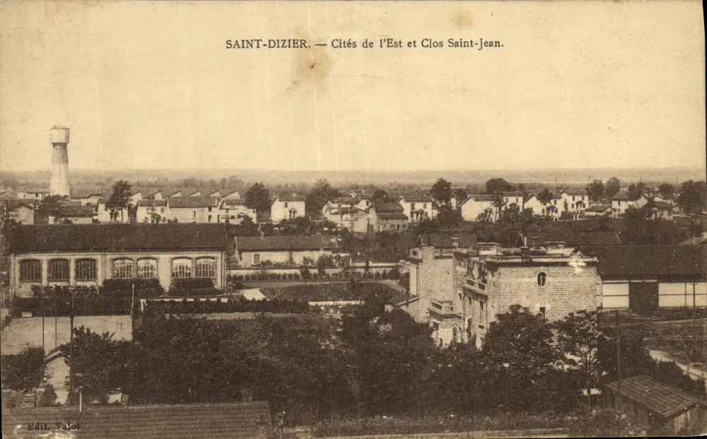 Saint-Dizier — Cités de l'Est und Clos Saint-Jean — Edit. Valot - Vorderseite