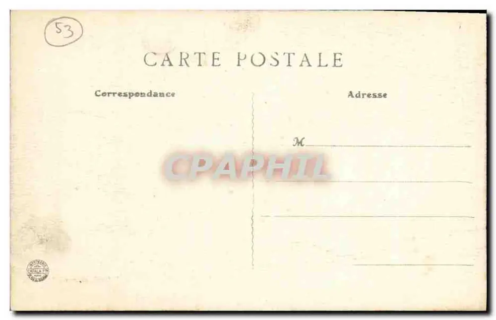 Mayenne (Mayenne) — Las Torres del Castillo y la Orilla izquierda — J. Sorel, editor en Rennes, n°66 - Reverso