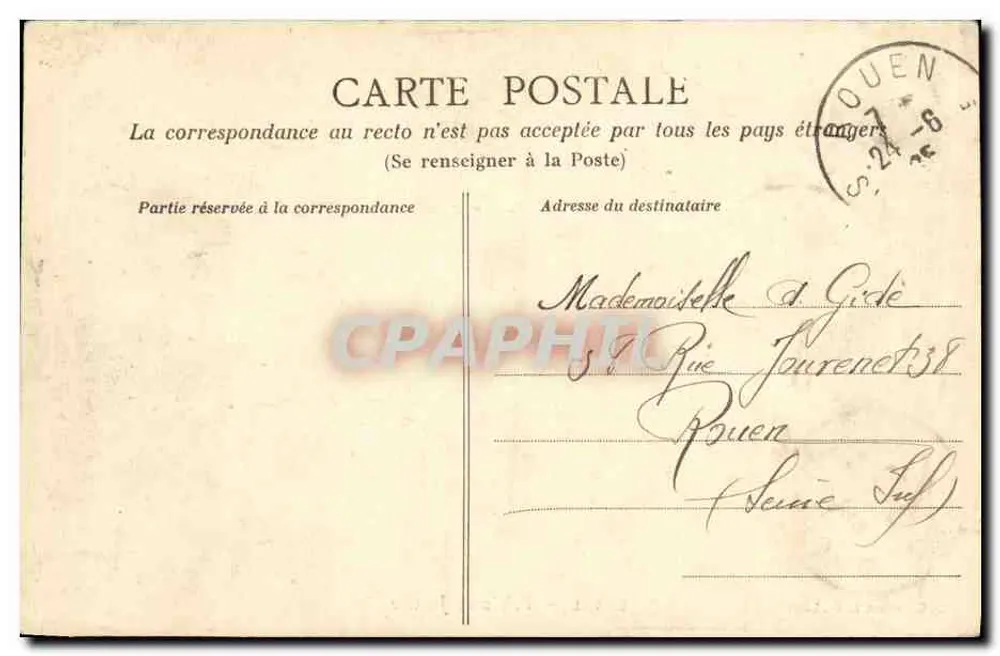Laval — Palácio de Justiça — editor não visível, n° de série 8 - Verso