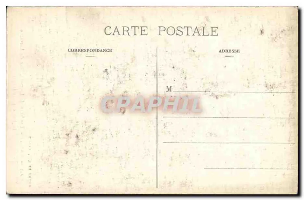 NANCY — Grabmal von Léopold, Herzog von Lothringen — Kirche der Cordeliers — Verlag RUPPER ET CIE, NANCY, Nr. 225 - Rückseite