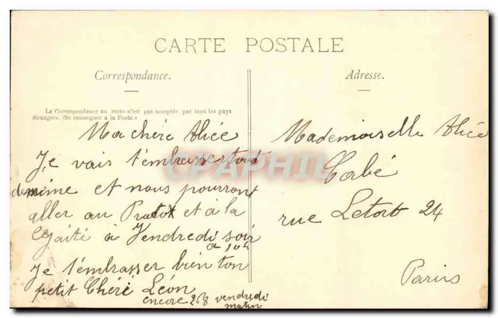 NANCY — Die Kathedrale und die Rue de la Constitution — La Lorraine Illustrée, n° 144 - Rückseite