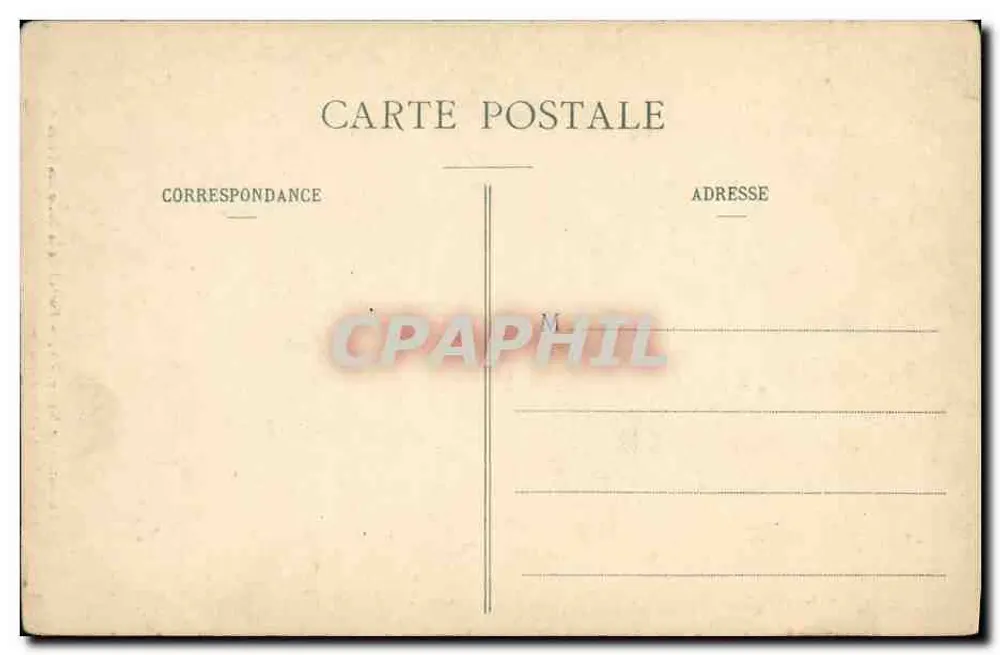 Ausstellung in Nancy - Portal der Halle der Feste — Imprimeries Réunies, Nancy, Nr. 13 - Rückseite