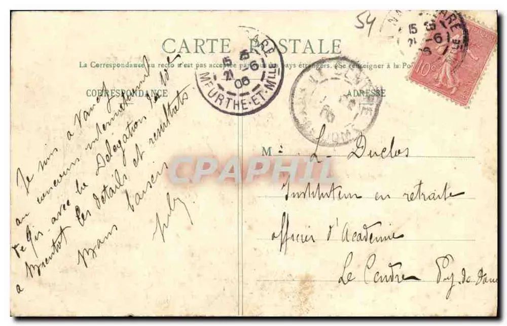 NANCY - Place Carnot (Invierno 1903-1904) — Maison des Magasins Réunis, editor, Nancy, n°23 - Reverso