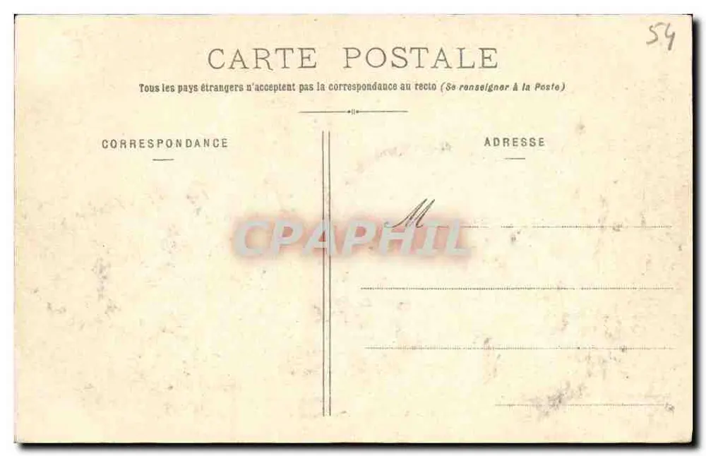 Nancy — Vista geral tirada de St-Épvre — Mémoires d'Épures, coleção n°10 - Verso
