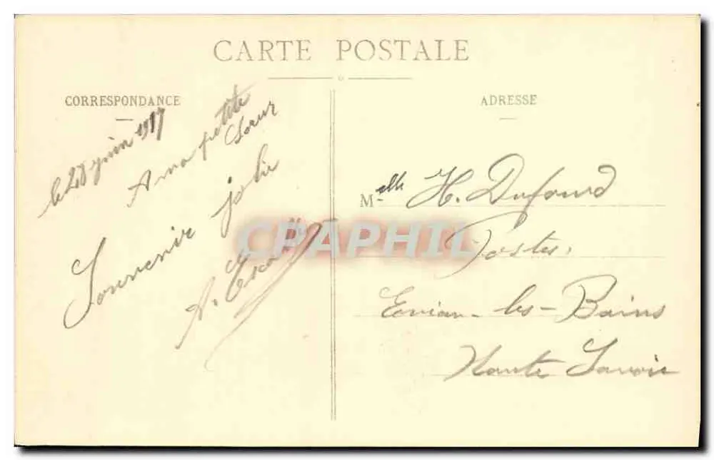 NANCY - Zivilklinik - Innenansicht der Kapelle — Rémiès de Nancy, n°201 - Rückseite