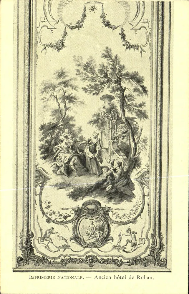 Altes Hotel de Rohan — Imprimerie Nationale — Innendekoration - Vorderseite