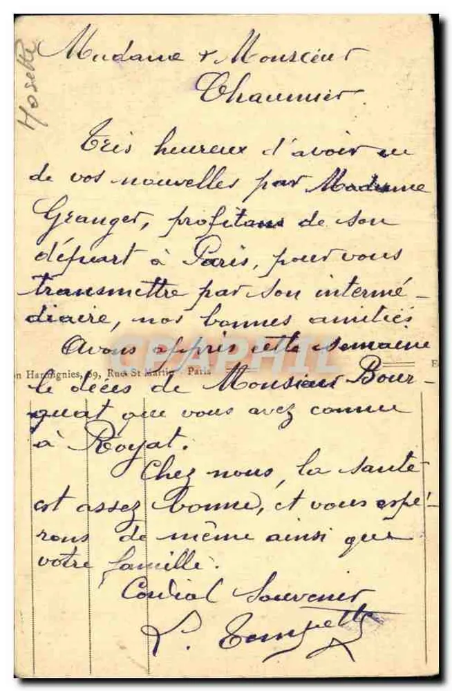 Metz - Il Poilu Liberatore — Monumento ai soldati francesi — Harmignies, n°49 - Verso