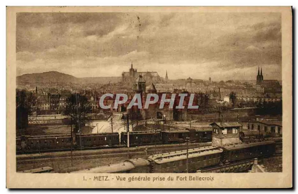 Metz — Allgemeiner Blick vom Fort Bellecroix - Vorderseite