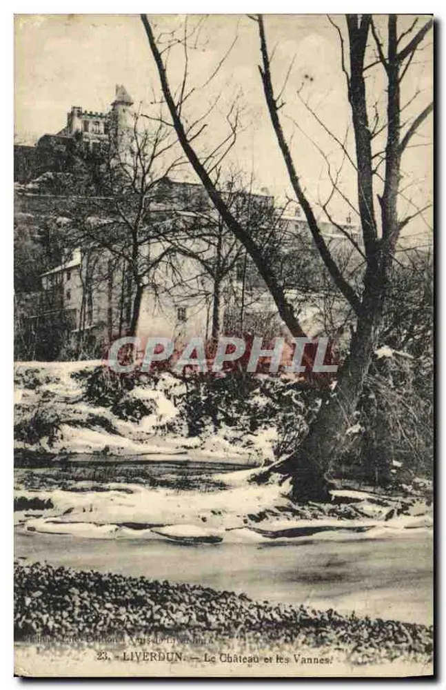 Liverdun — O Castelo e as Vannes — Edição A. Aussou-Liverdun, n°23 - Frente