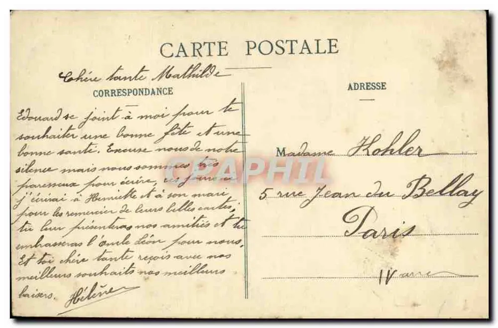 Lunéville - Statue Lasalle — La Lorraine Illustrée, n°14 - Rückseite