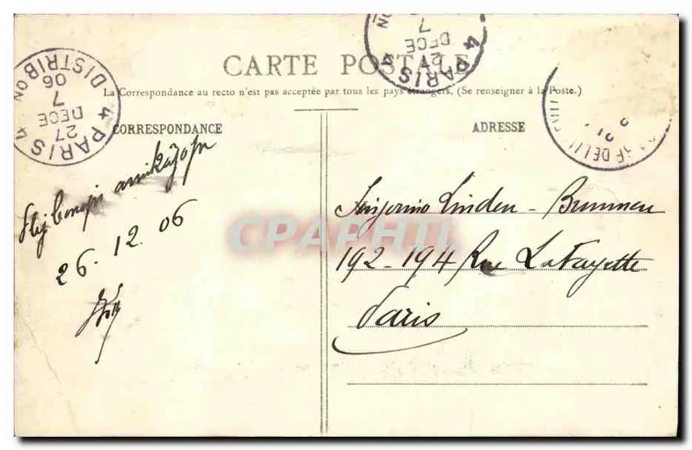 Lunéville - Igreja de São Maurício - Quantin, Imp. & Cie - Verso