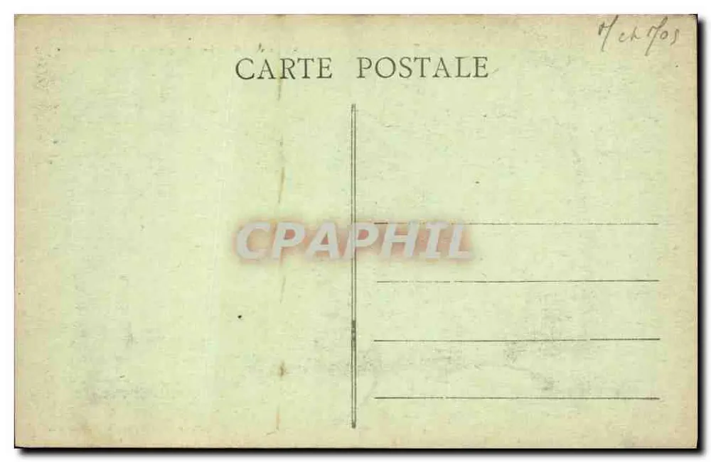 Lunéville - Les Bosquets - La Grande Allée - Rückseite