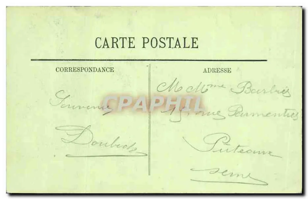 Lunéville — A Capela São Léopoldo — LL - Verso