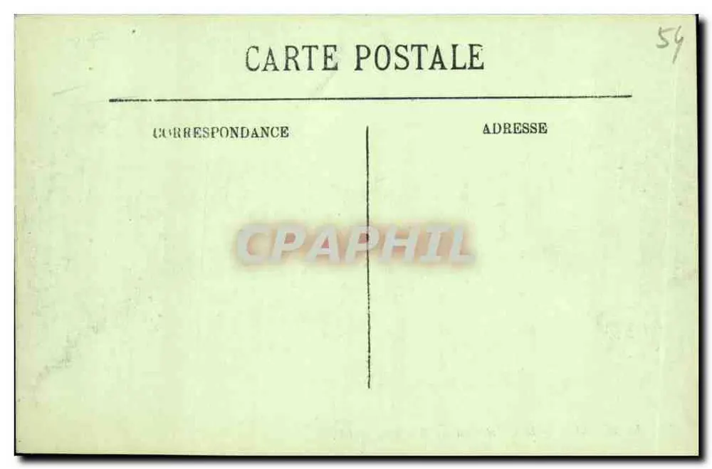 Lunéville — Ansicht des Schlosses von den Mauern — LL. - Rückseite