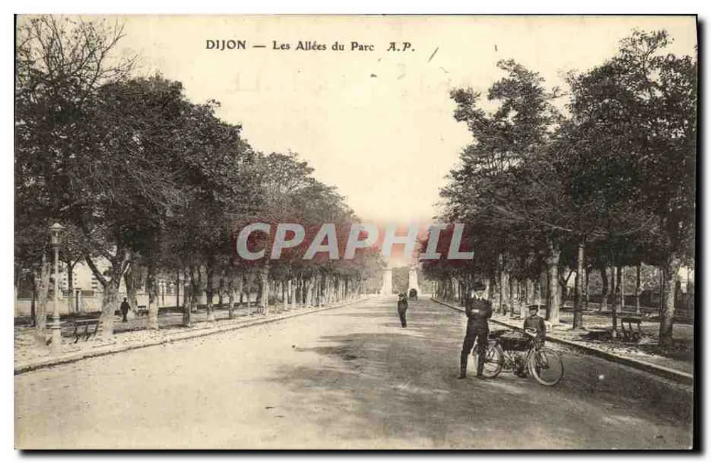 Dijon — As Avenidas do Parque — A.P. - Frente