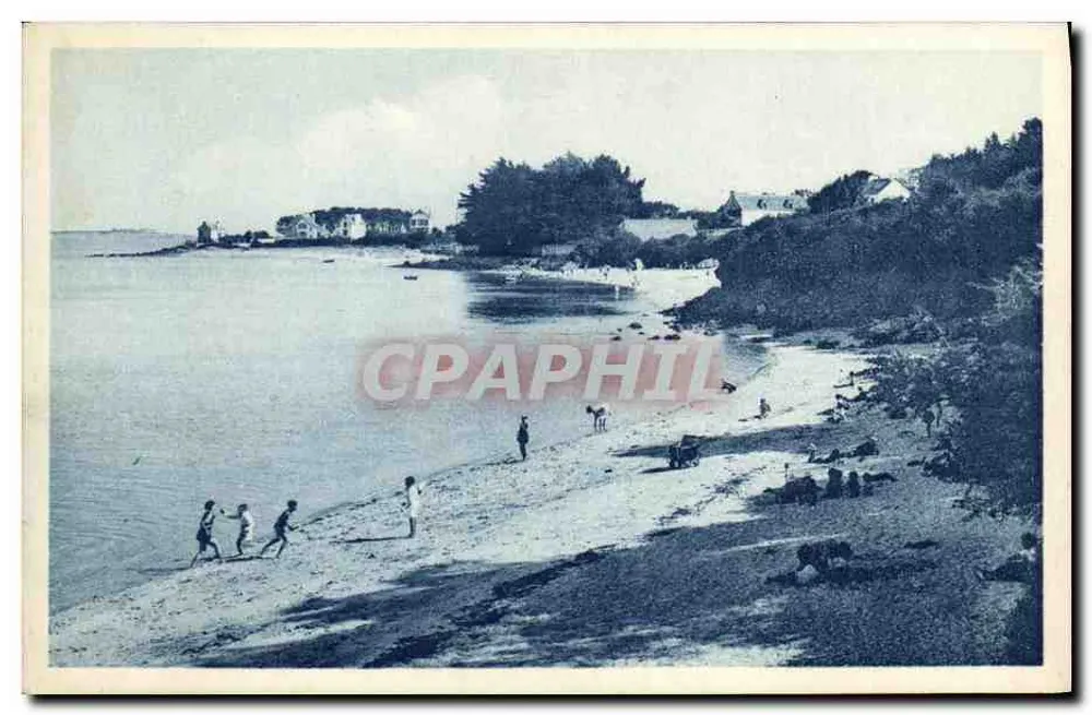 La Petite Plage — La Trinité-sur-Mer — uitgever : Des Arts Photomécaniques, Parijs-Strasbourg - Voorkant