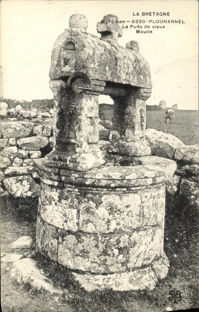 Der Brunnen des Alten Mühlen — Morbihan — 6330-PLOUHARNEL - Vorderseite