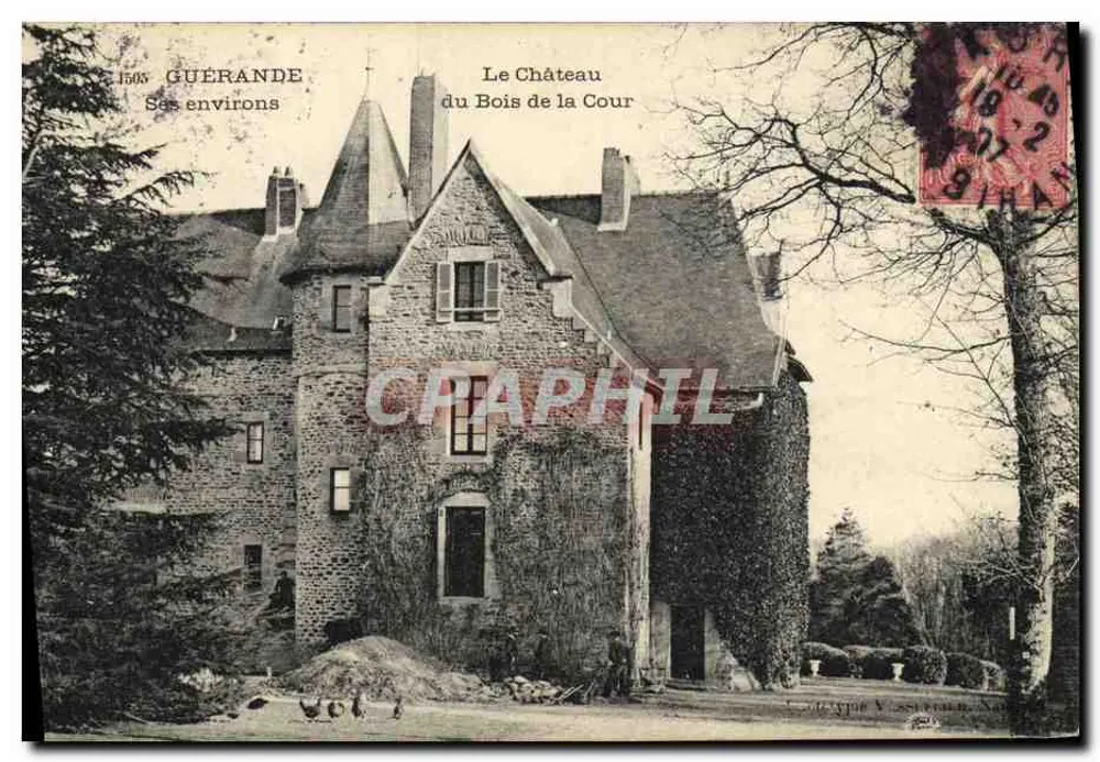 Guérande — Schloss Bois de la Cour — Verlag V. Sotin - Vorderseite