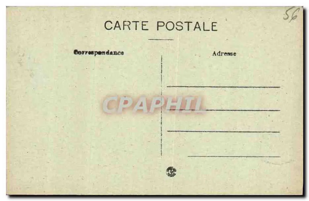 Lannion (C.-du-N) — Kasteel van Kergrist — Edit. J. Sorel, Rennes - Achterkant