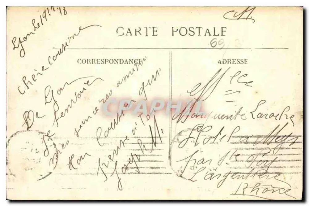 LYON — O Ponte e as Faculdades — Editor Lyon, n° 5847 - Verso