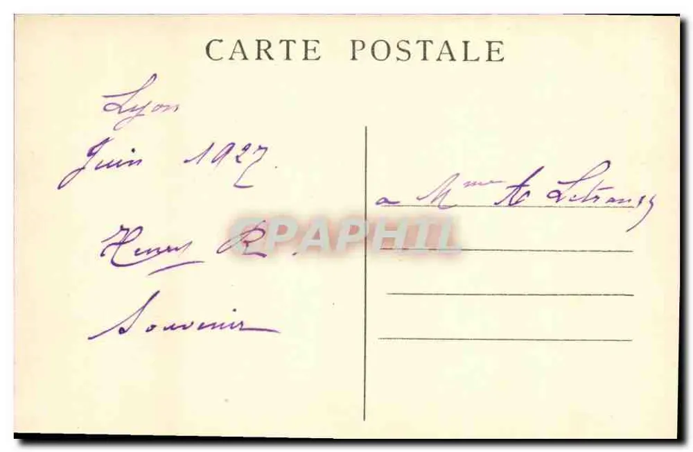 Schrein der Kapelle Saint-Barthélemy — Lyon — Verlag nicht sichtbar - Rückseite
