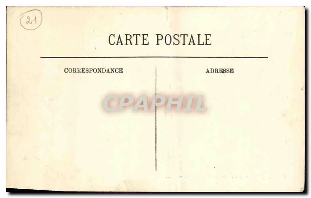 Dijon — La Place du 30-Octobre — éditeur LL. n° 52 - Verso