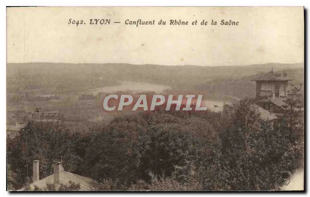 LYON — Zbieżność Rony i Saony — 5042 - Awers